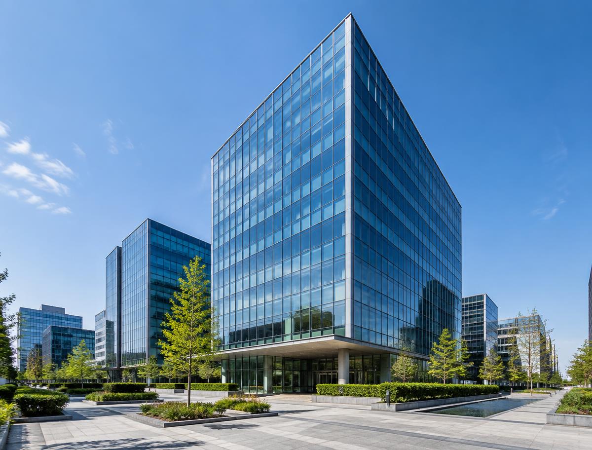 Bükreş İş Merkezinde Ofis Katı